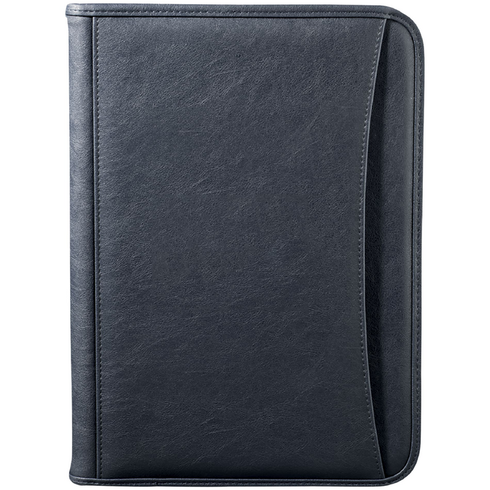 Front and Blank view of the Zippered Padfolio