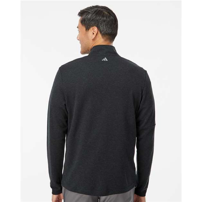 Adidas 3-Stripes Quarter-Zip Sweater