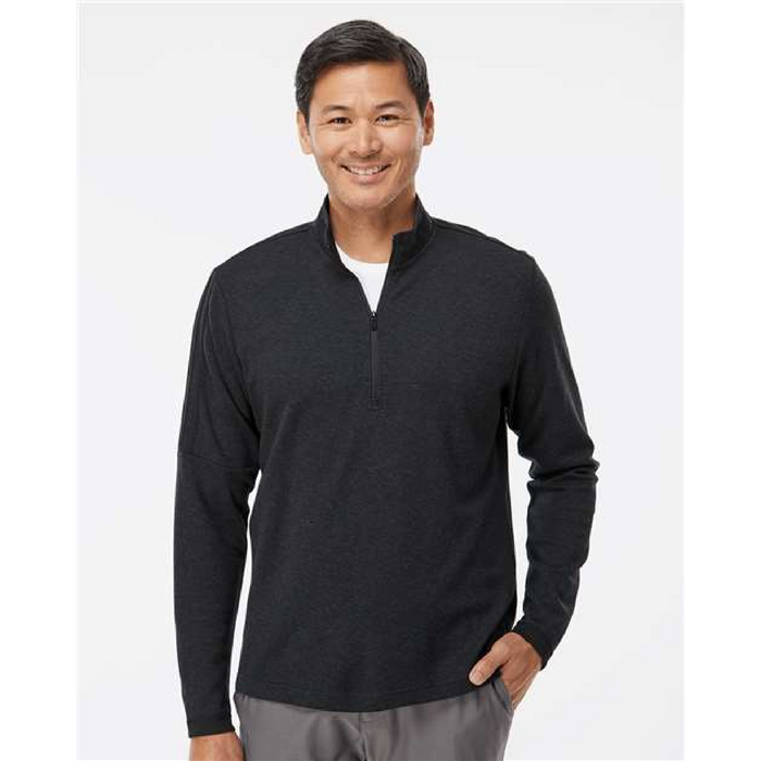 Adidas 3-Stripes Quarter-Zip Sweater