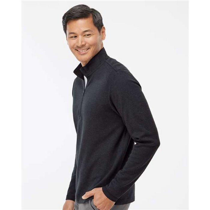 Adidas 3-Stripes Quarter-Zip Sweater