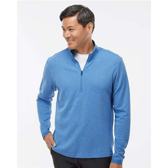 Adidas 3-Stripes Quarter-Zip Sweater