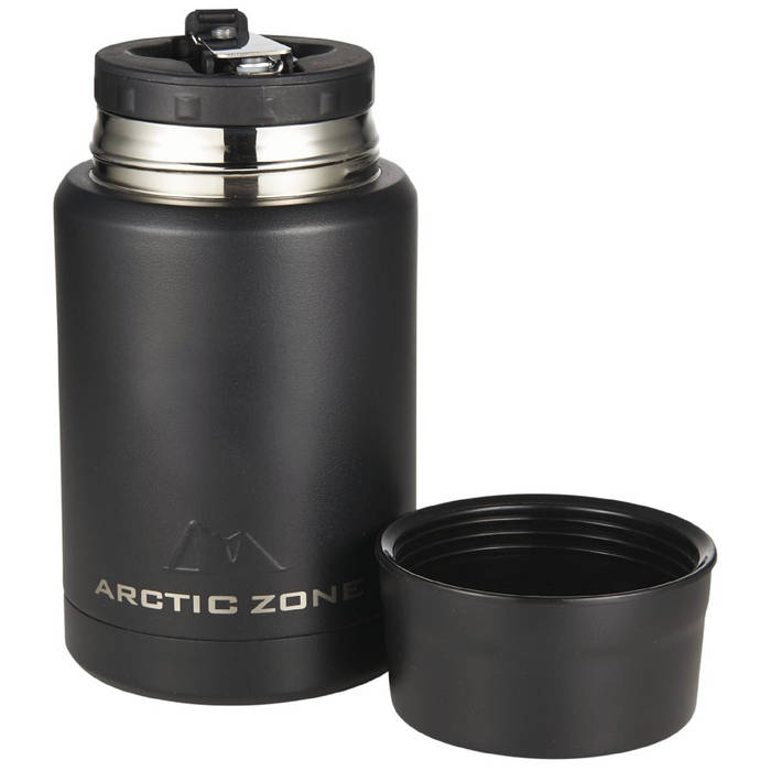 Front and Blank view of the Arctic Zone ® Titan Copper Insulated Food Storage