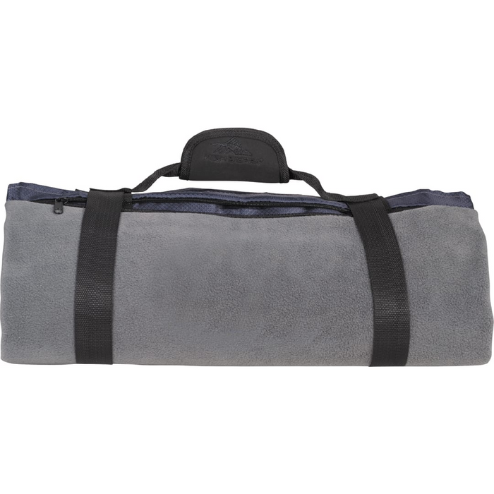 Front and Blank view of the High Sierra® Oversize Picnic Blanket