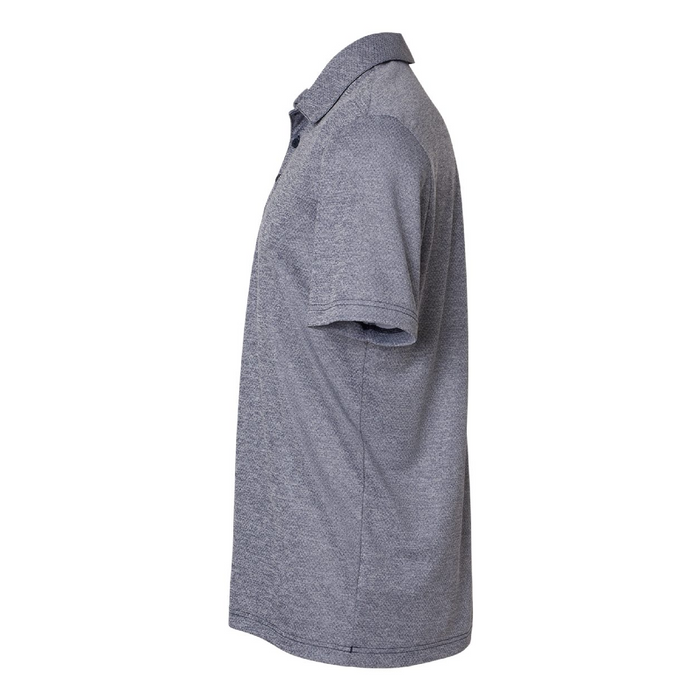 Left view of the Adidas Space Dyed Polo -