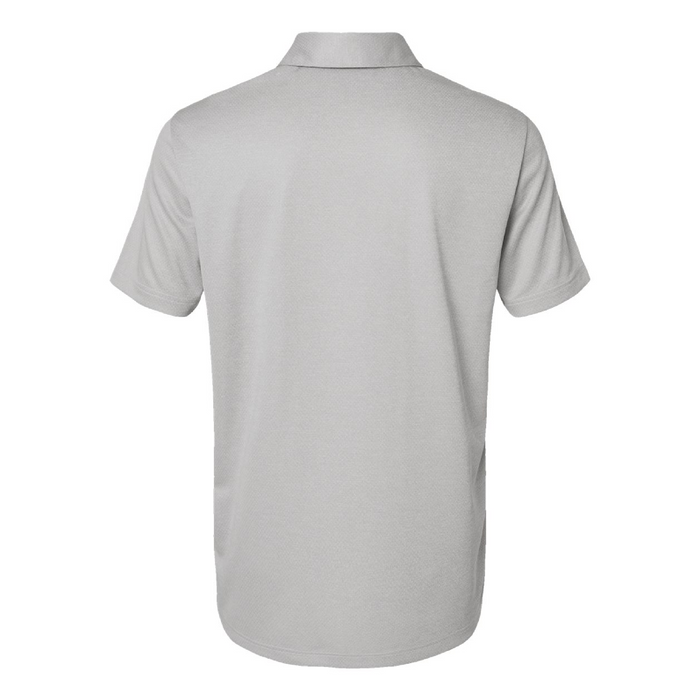 Rear view of the Adidas Space Dyed Polo -