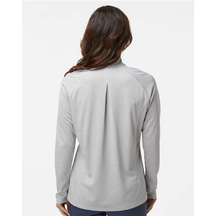 Adidas Women's Space Dyed Quarter-Zip Pullover -