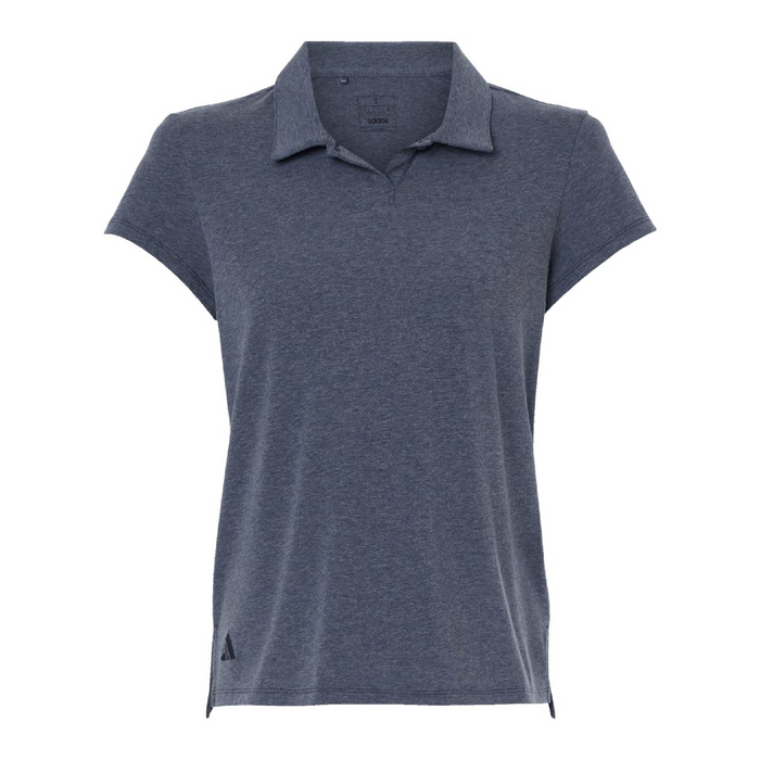 Front view of the Adidas Women's Blend Polo