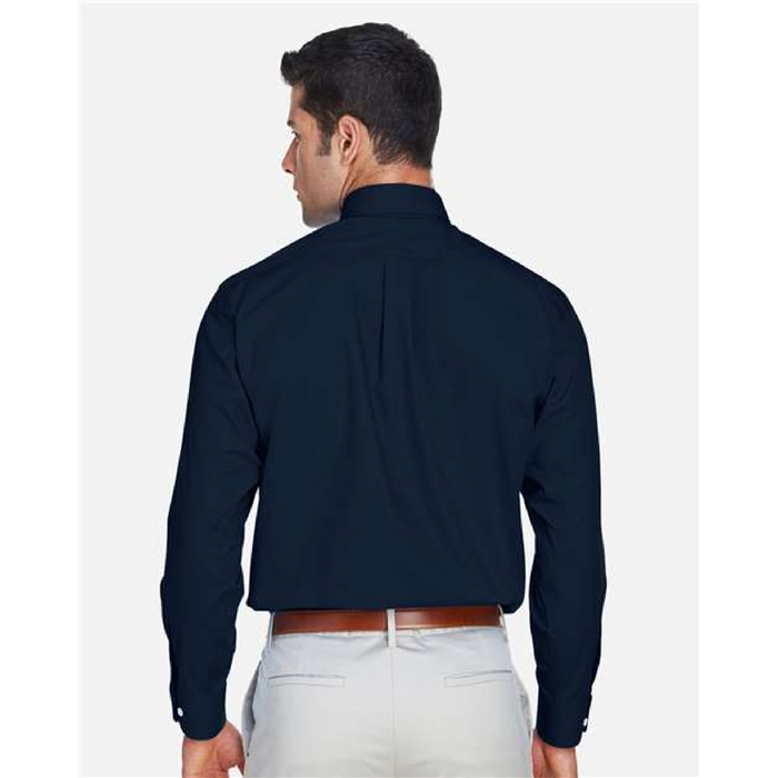 Men's Crown Collection® Broadcloth Woven Dress Shirt -