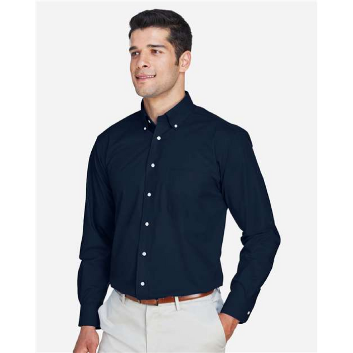 Men's Crown Collection® Broadcloth Woven Dress Shirt -