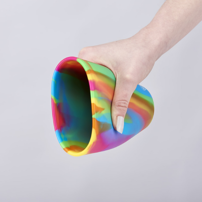 Angle-Right view of the Original Silicone Pint Glass 16oz