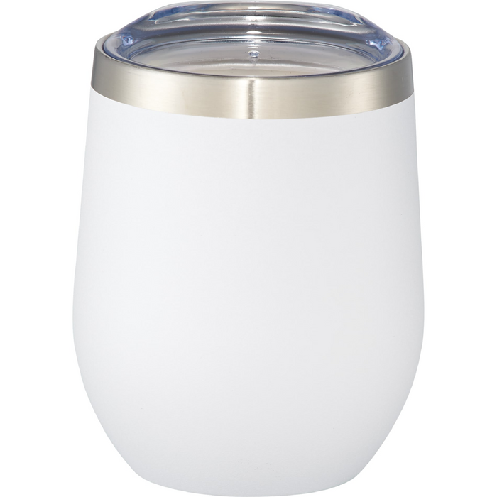 Front and Blank view of the Corzo Copper Vacuum Insulated Cup 12oz