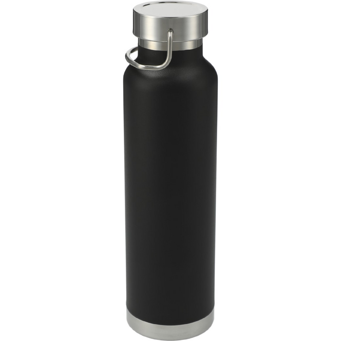 Front and Blank view of the Thor Copper Vacuum Insulated Bottle 22oz