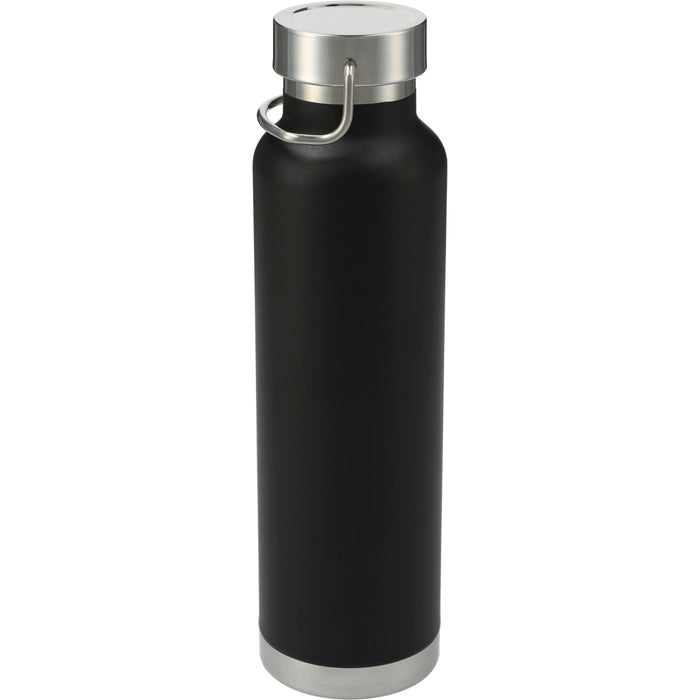 Front and Blank view of the Thor Copper Vacuum Insulated Bottle 22oz
