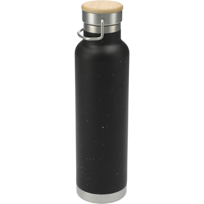 Front and Blank view of the Speckled Thor Copper Vacuum Insulated Bottle 22oz