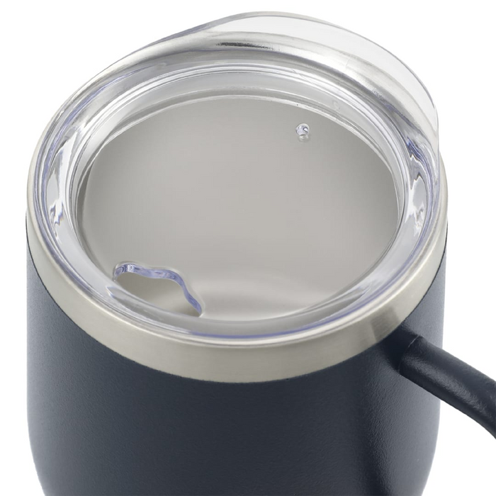 Front view of the Brew Copper Vacuum Insulated Mug 12oz