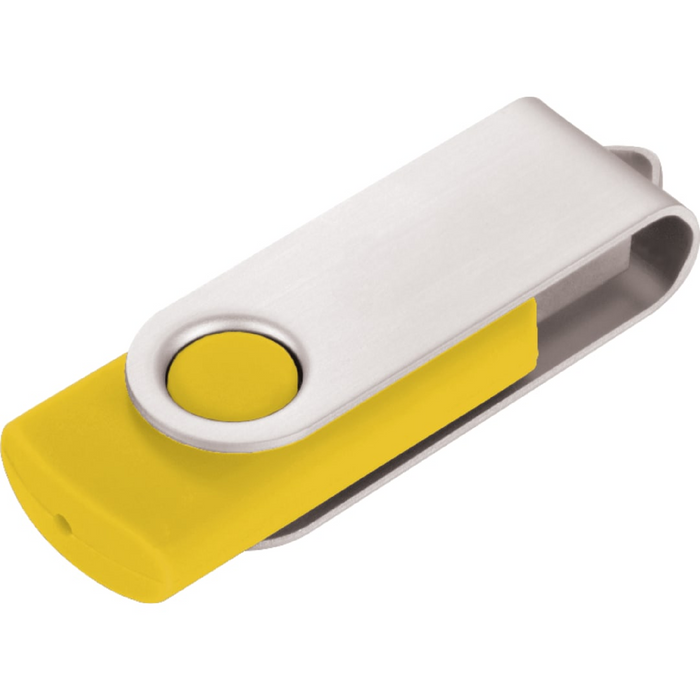 Angle-Right and Blank view of the Rotate Flash Drive 4GB