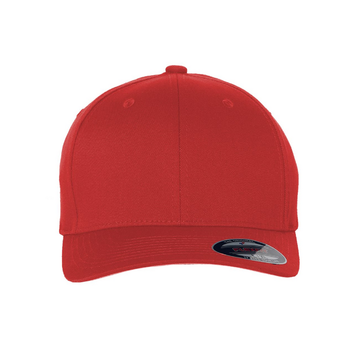 Front view of the Flexfit Cotton Blend Cap -
