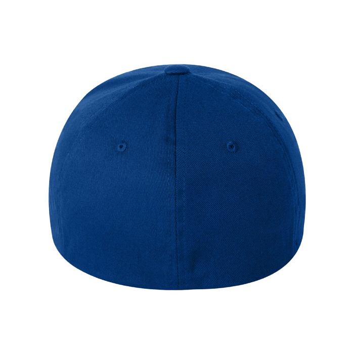 Rear view of the Flexfit Cotton Blend Cap -