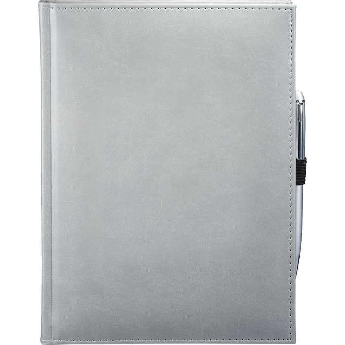 Front and Blank view of the Pedova 7" x 10" Pedova™ Large Bound JournalBook®