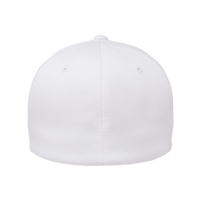 Rear view of the Flexfit Cotton Blend Cap -