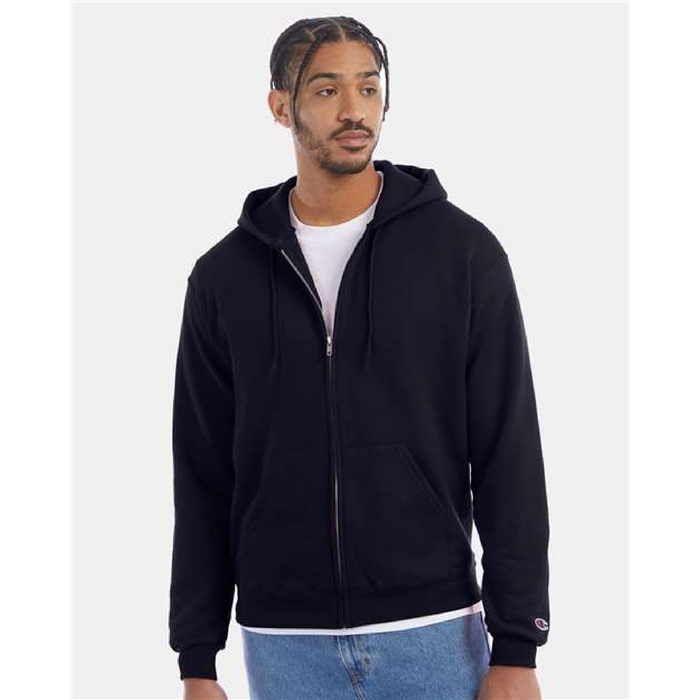 Champion Powerblend® Full-Zip Hooded Sweatshirt -