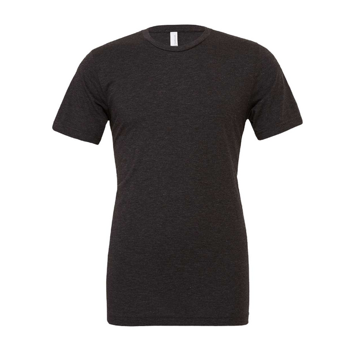 Front view of the BELLA + CANVAS Triblend Tee -