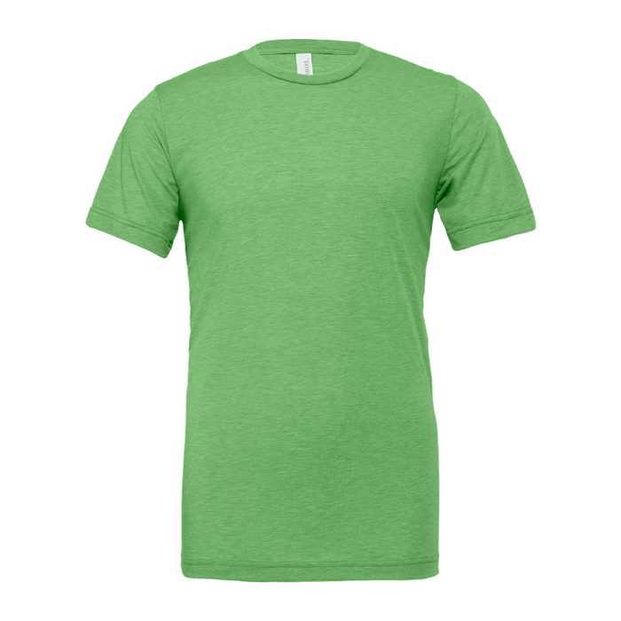 Front view of the BELLA + CANVAS Triblend Tee -