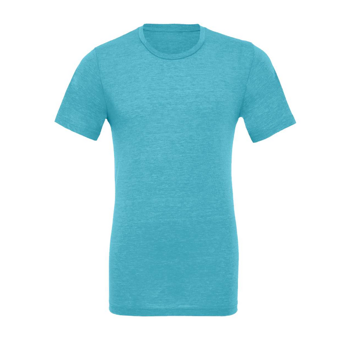 Front view of the BELLA + CANVAS Triblend Tee -