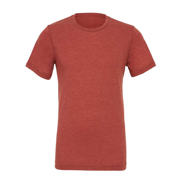 Front view of the BELLA + CANVAS Triblend Tee -