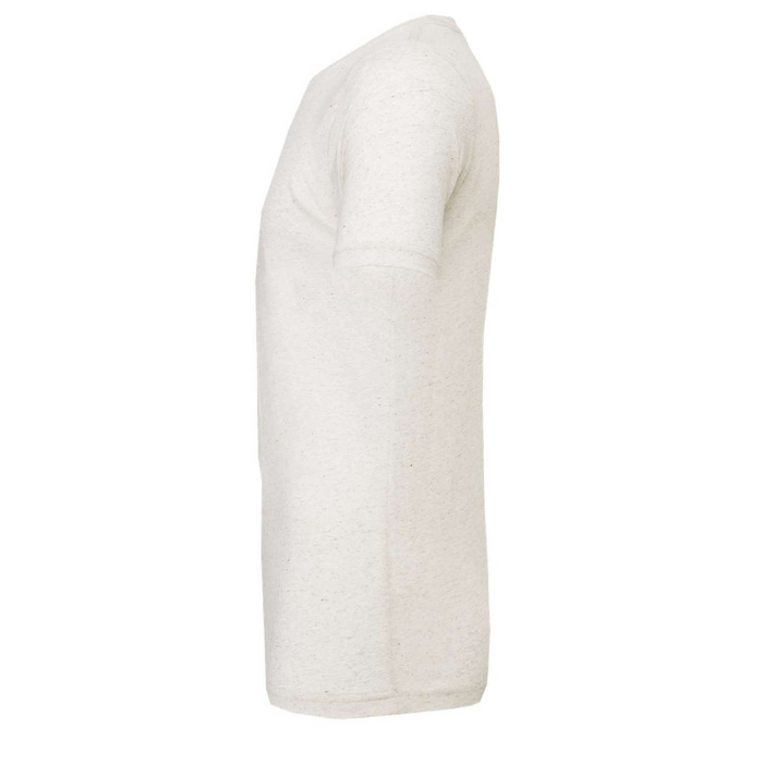 Left view of the BELLA + CANVAS Triblend Tee -