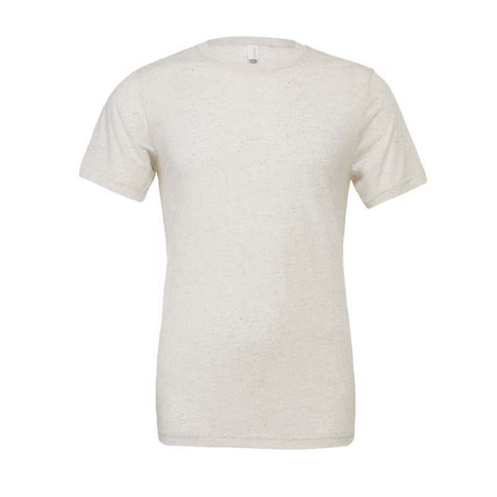 Front view of the BELLA + CANVAS Triblend Tee -