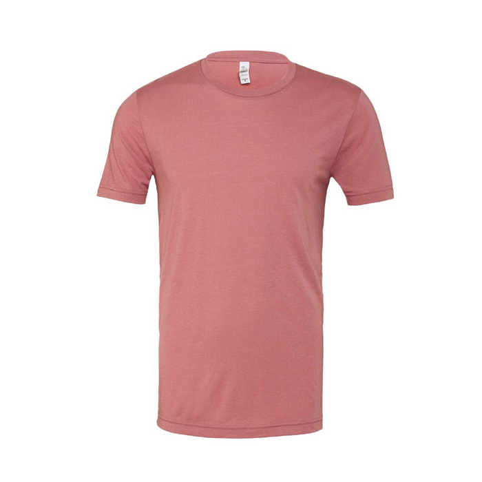 Front view of the BELLA + CANVAS Triblend Tee -