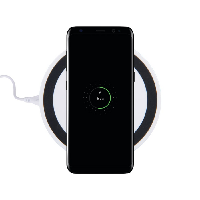 Front view of the Quake Wireless Charging Pad