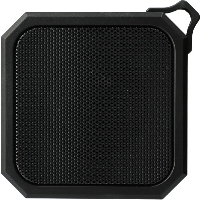Front and Blank view of the Blackwater Outdoor Waterproof Bluetooth Speaker