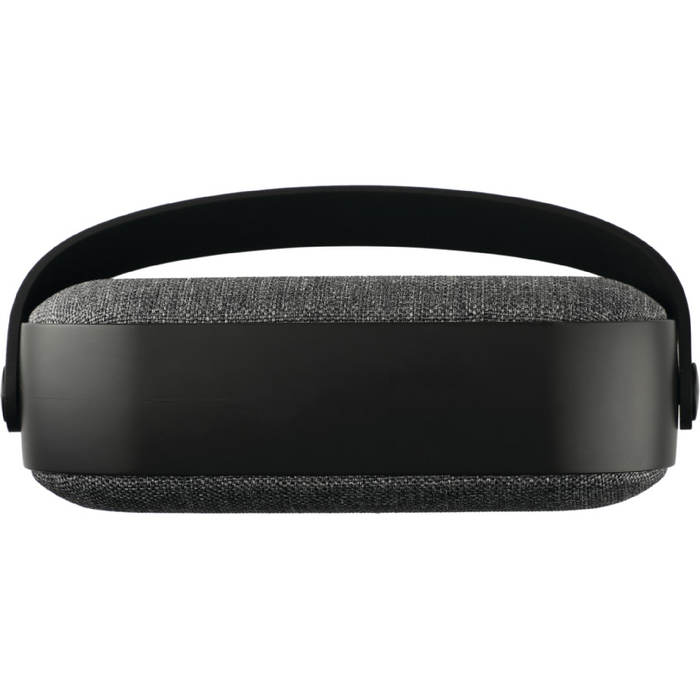 Front and Blank view of the Woven Fabric Bluetooth Speaker