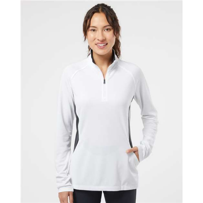 Adidas Women's Lightweight Quarter-Zip Pullover -