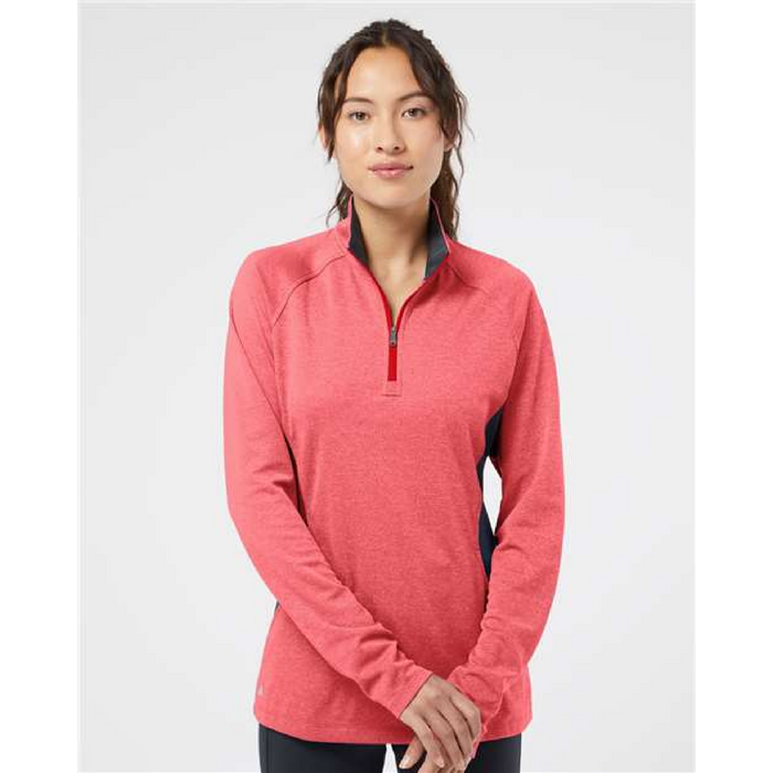 Adidas Women's Lightweight Quarter-Zip Pullover -