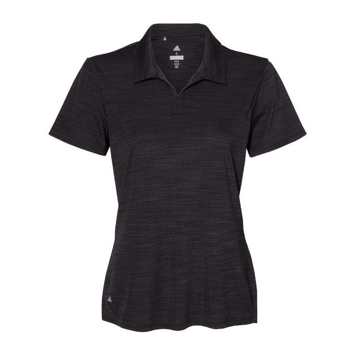 Front view of the Adidas Women's Mélange Polo -