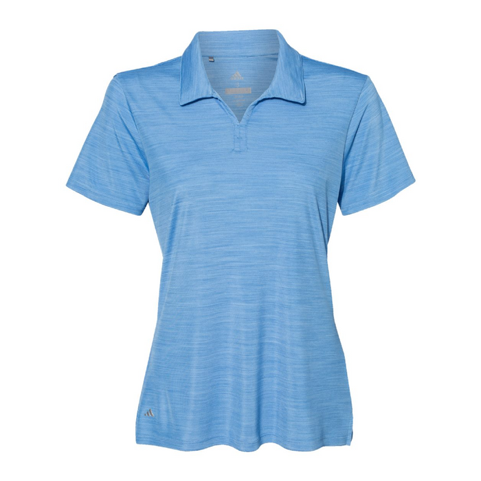 Front view of the Adidas Women's Mélange Polo -