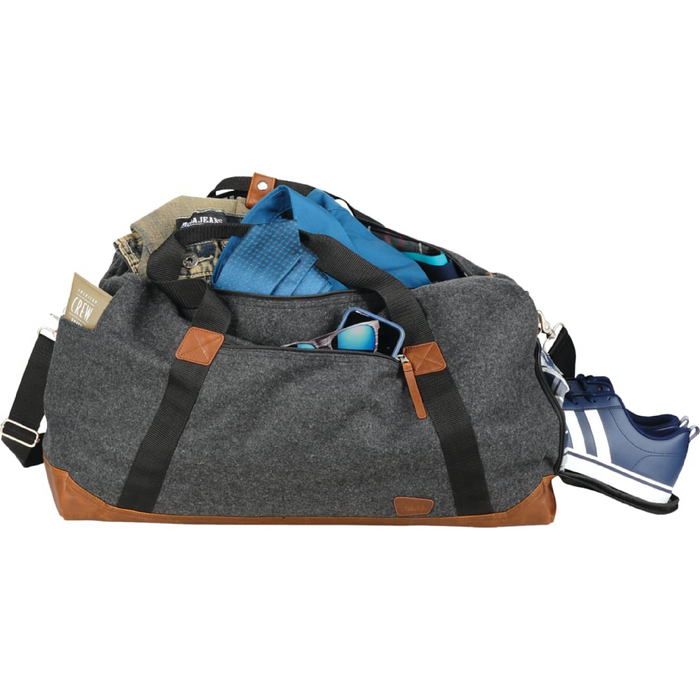 Front and Blank view of the Field & Co. ® Campster 22" Duffel Bag