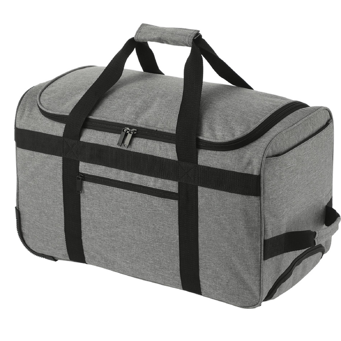 Graphite Recycled Wheeled Duffel
