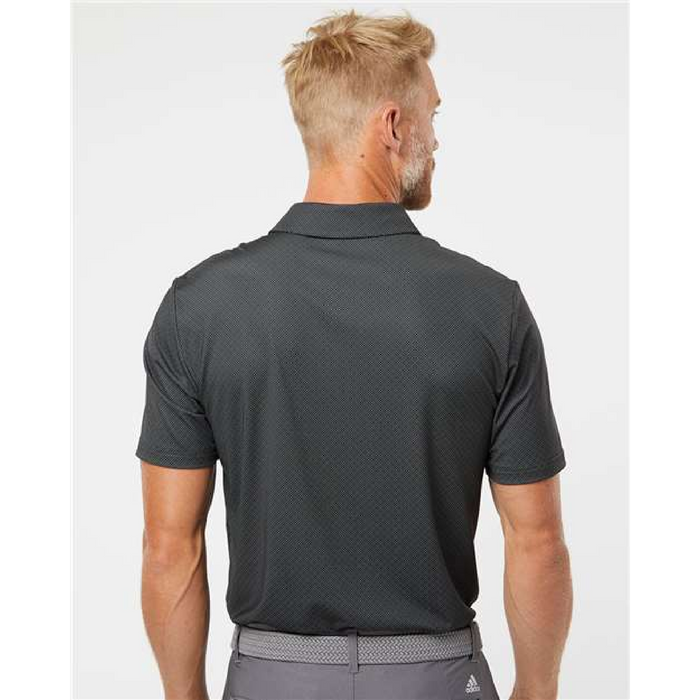 Adidas Diamond Dot Print Polo