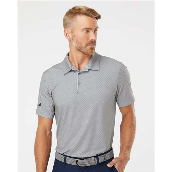 Adidas Diamond Dot Print Polo