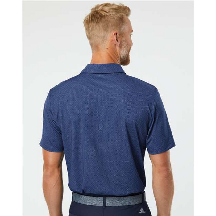 Adidas Diamond Dot Print Polo