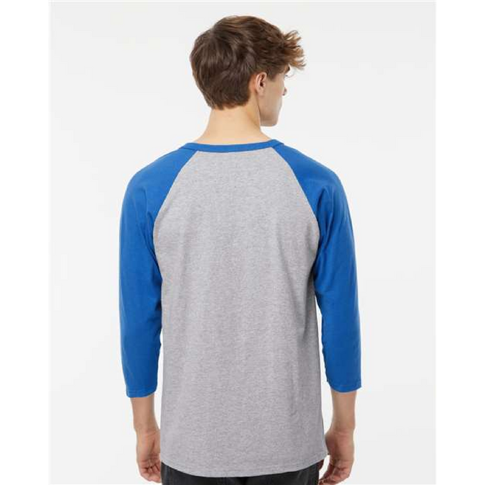 Raglan Three-Quarter Sleeve Baseball T-Shirt -