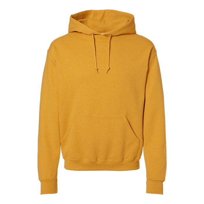 Front view of the JERZEES NuBlend® Hooded Sweatshirt -