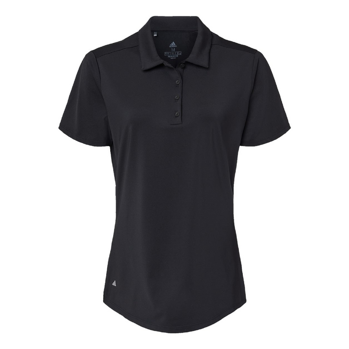 Front view of the Adidas Women's Ultimate Solid Polo -