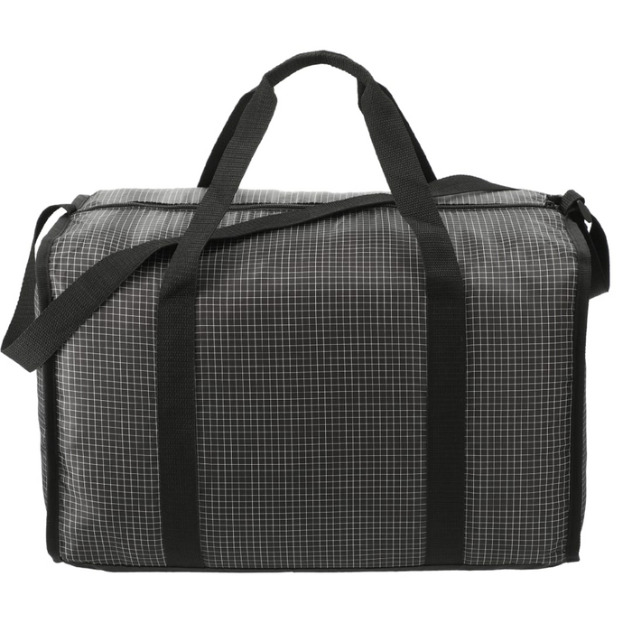 Back view of the Grid Boxy Duffel