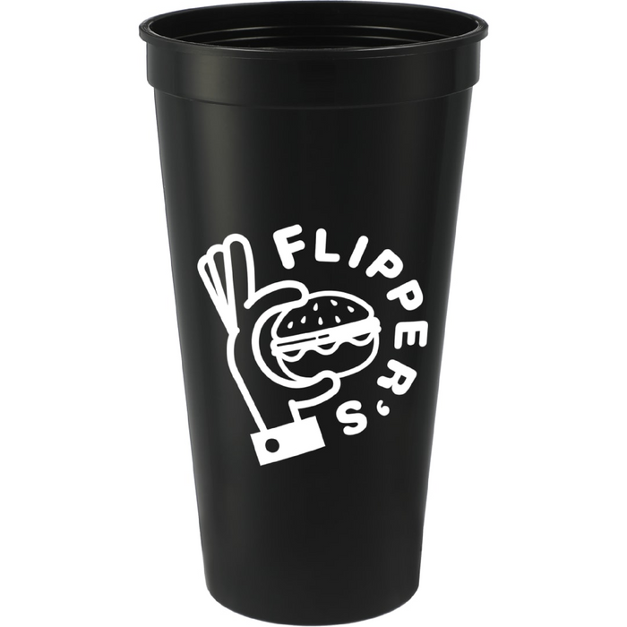 Front view of the Solid 24oz Stadium Cup