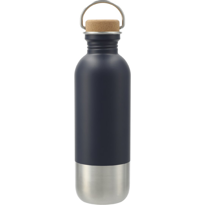 Front and Blank view of the Lagom Single wall Stainless steel Bottle 27oz